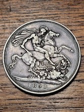 1891 queen victoria silver - 1891,