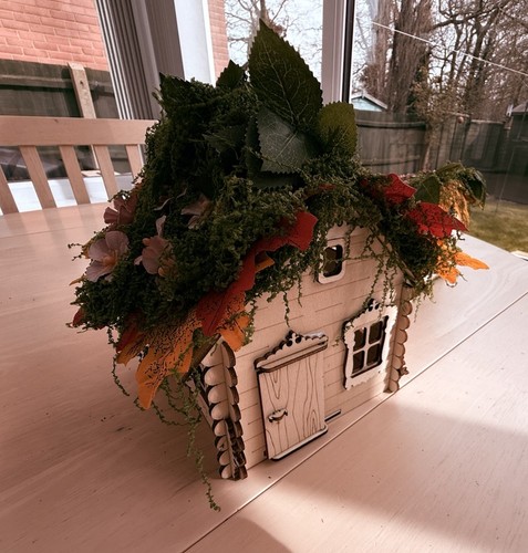 Hand made fairy house craft - fairy,