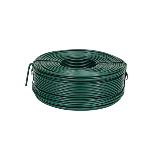 Pvc straining wire green - pvc,