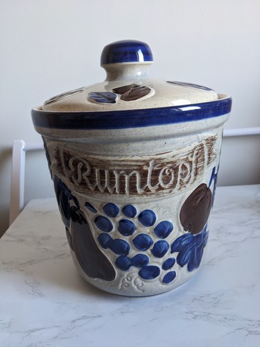 West german red rumtopf - red,