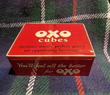 Vintage OXO Cubes 1950s/60s