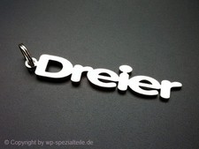 Three Keychain Emblem 3er 16V