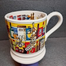 Vintage Emma Bridgewater Setting Up Home Larder Half Pint Mug 