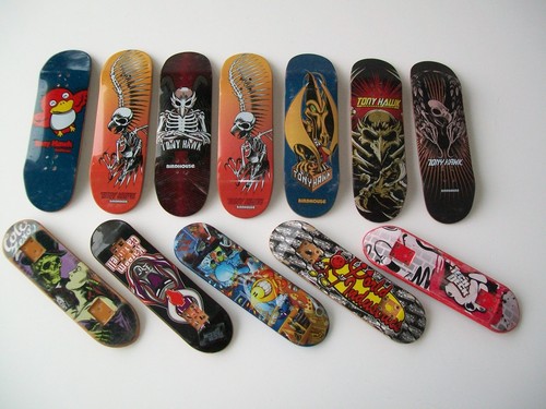 Vintage tech deck - deck, world