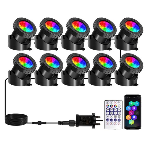 Pond lights mains powered with - lights,