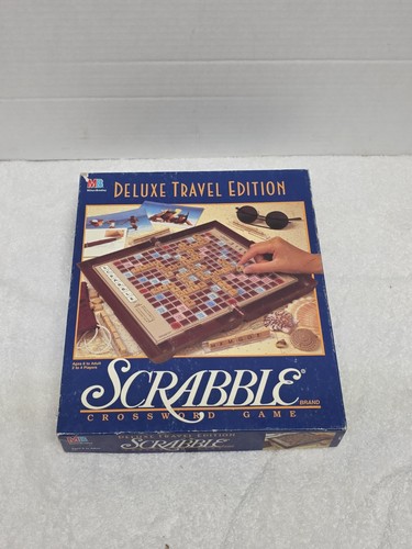 Scrabble deluxe travel edition - deluxe,