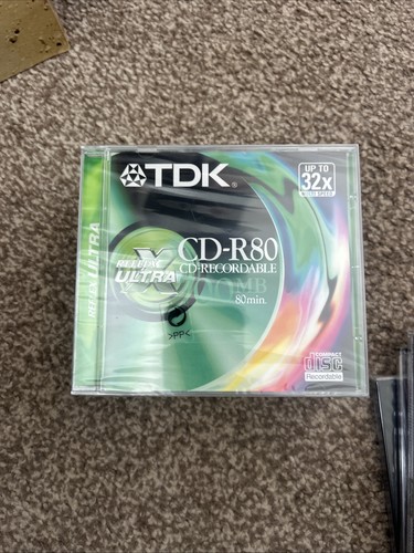Tdk r80 recordable 700mb 6 - 700mb,