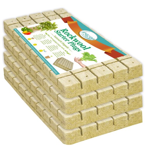 Rockwool cubes for hydroponics - rockwool,