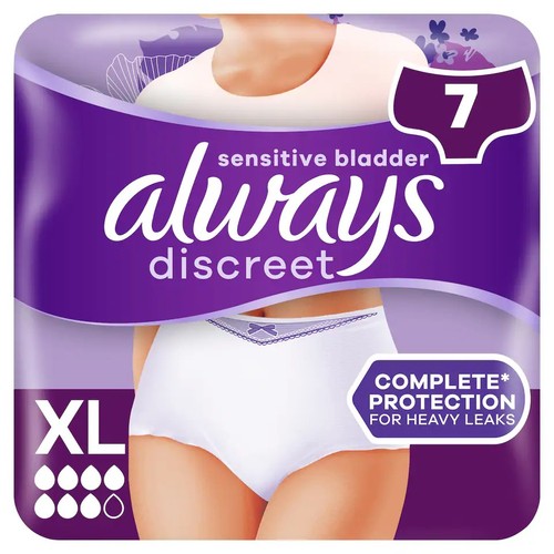 Always discreet underwear - always,