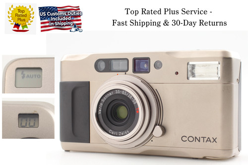 Near mint contax tvs point - point, &