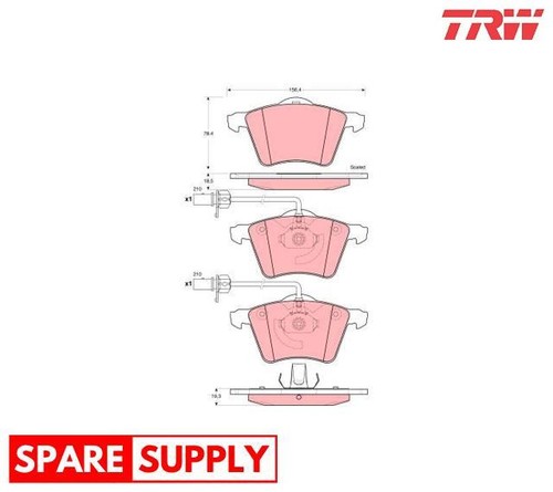 Brake pad set disc - pad, set,