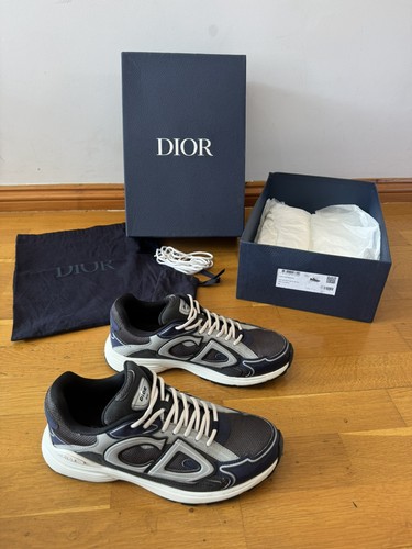 Dior b30 trainers blue black - dior,