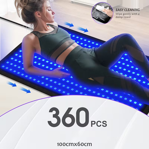 Sunless tanning mat - sunless, skin
