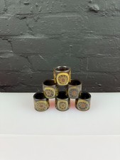 6 x Denby Arabesque Egg Cups Last 2 Sets Available