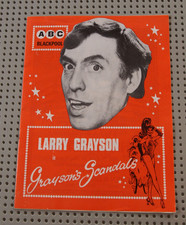 LARRY GRAYSON-Grayson's Scandals-ABC Theatre Programme BLACKPOOL 1974