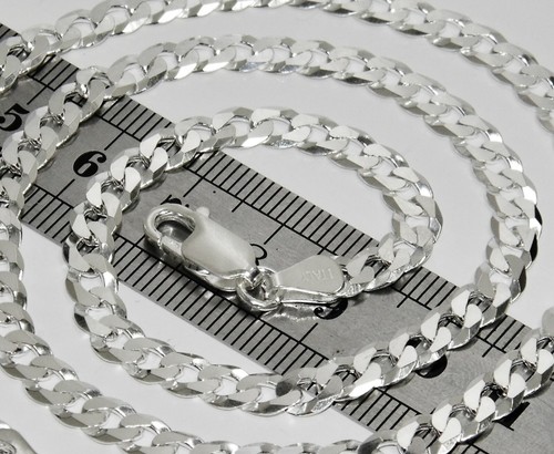 Sterling silver curb chain - sterling, 5mm