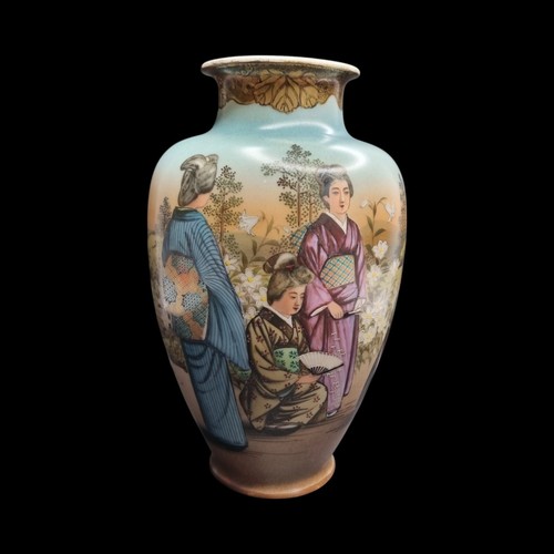 Japanese satsuma vase - japanese,