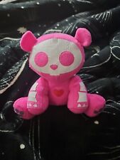 Rare Skelanimals Chungkee Pink Panda Dead Animal Soft Plush Toy 9” Emo Goth Alt
