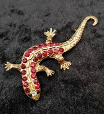 3" Long Vintage Gold Tone