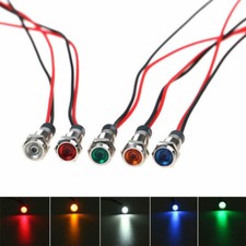 LED Indicator Light 5X 12V 6mm
