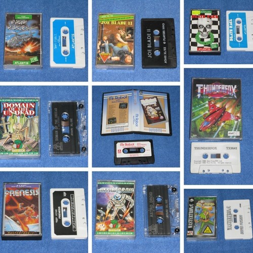 Various cassette game tape - game,