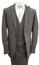 MARC DARCY 3 PC TWEED SUIT