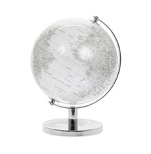 CONTEMPORARY WHITE & SILVER