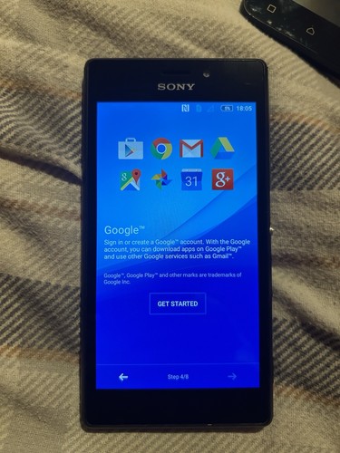 Sony xperia 8gb black - xperia, m2