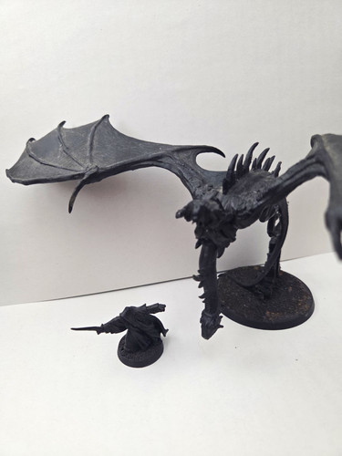 Nazgul and mounted fell beast - mounted,
