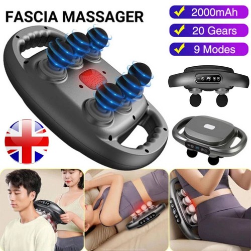 6head muscle massager gun - gun, neck