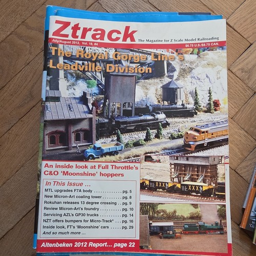 Ztrack magazine scale - magazine, z-scale