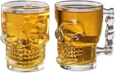 Skull Beer Glass Steiner