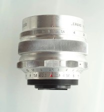 Silver MIR-1, 37mm F/2.8, M-39 Screw Mount with m42 adapter ring. Good optics.
