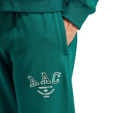 adidas ORIGINALS AAC COTTON FLEECE SWEAT PANTS GREEN BOTTOMS JOGGERS RETRO 90S