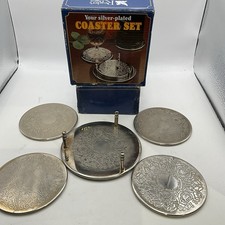 Silver-Plated 4" Coaster
