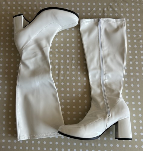Gizelle knee high white - white, go