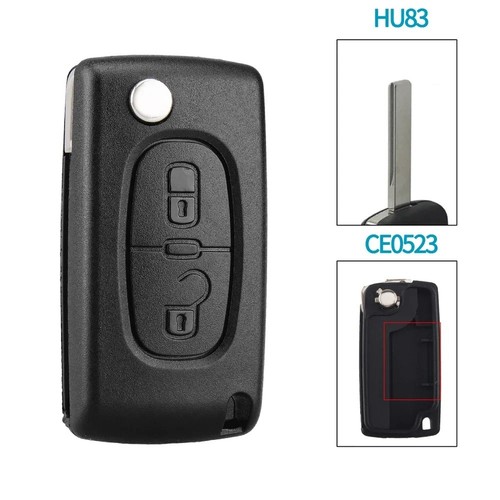 Button car key - car, shell