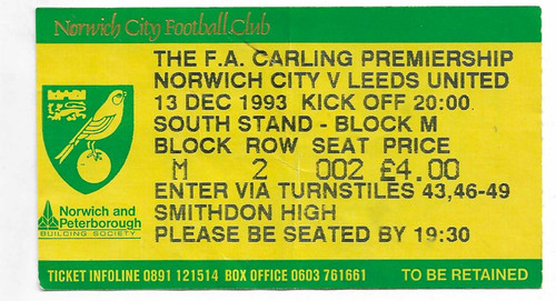 Norwich city leeds - norwich, v