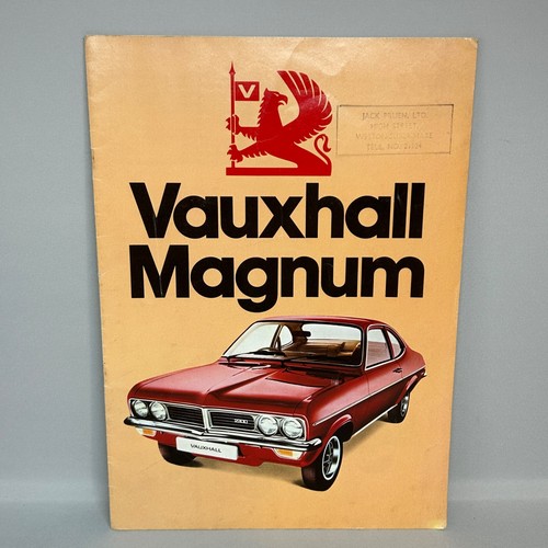 Vintage vauxhall magnum - vintage,