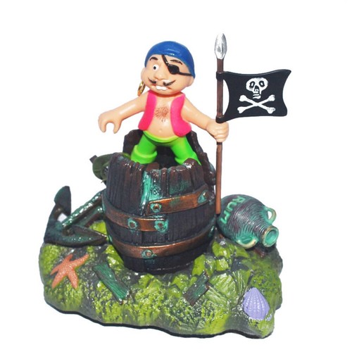 Air driven oak barrel pirate - driven,