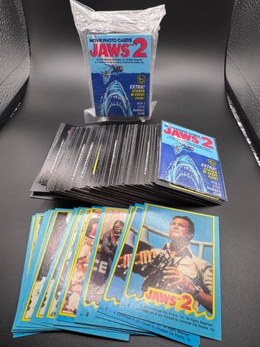 1978 topps jaws movie - topps, 2
