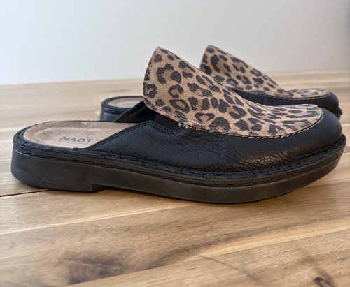 Naot shoes black procida mule - naot,