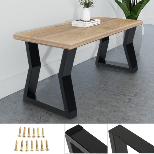 2pcs industrial steel - 2pcs, table