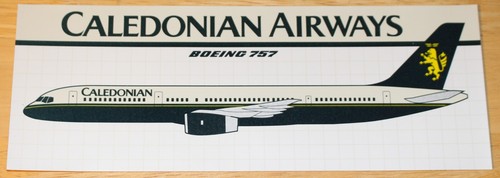 Caledonian airways boeing - airways, (uk)