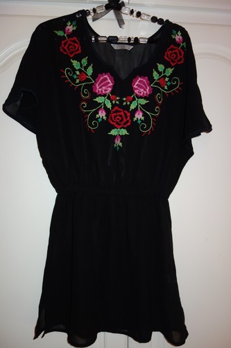 Ladies swimming black floral - ladies,