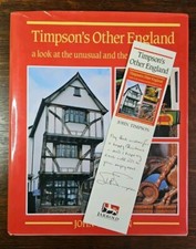 Timpson's Other England - John Timpson inc. SIGNED BOOKMARK Odd Unusual English