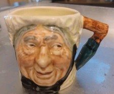 Vintage Small Toby Jugs/Mugs