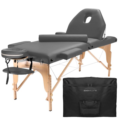 Portable dark gray massage - dark,