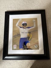 Victoria Pendleton Olympic Legend Hand Signed '08 Beijing 20x16'' Photograph COA