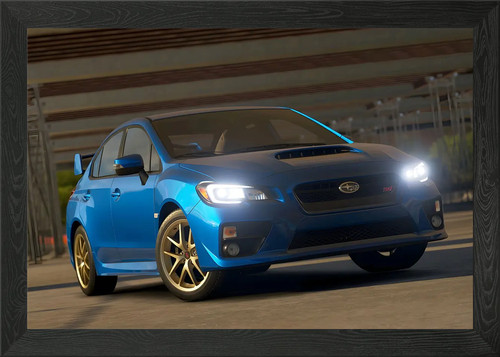 Subaru impreza wrx - subaru, framed